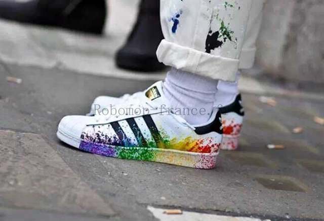 adidas superstar rainbow